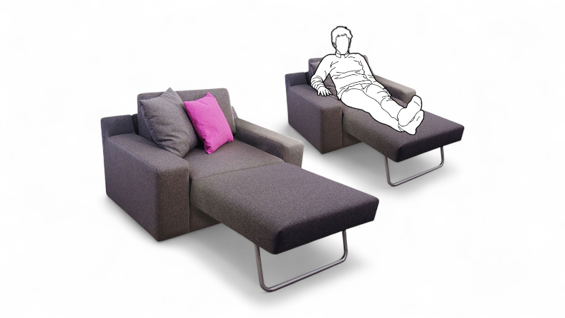 Yataklı Tekli Koltuk