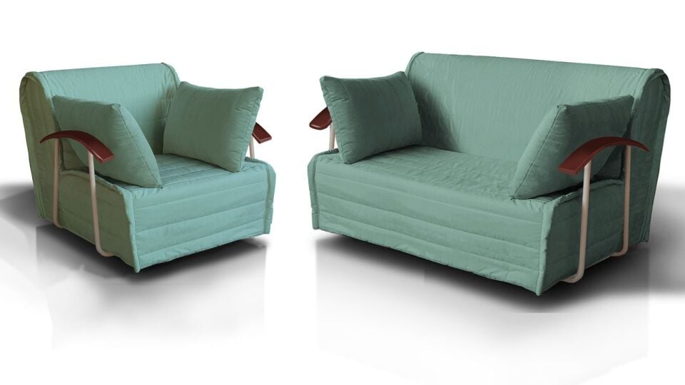 Serdamen Yataklı Koltuk Takımı 2+1+1