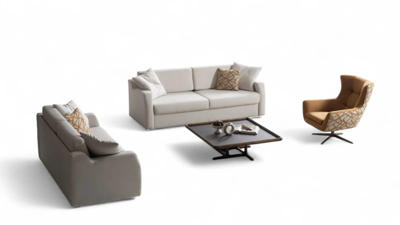 Serios Yataklı Salon Koltuk Takımı