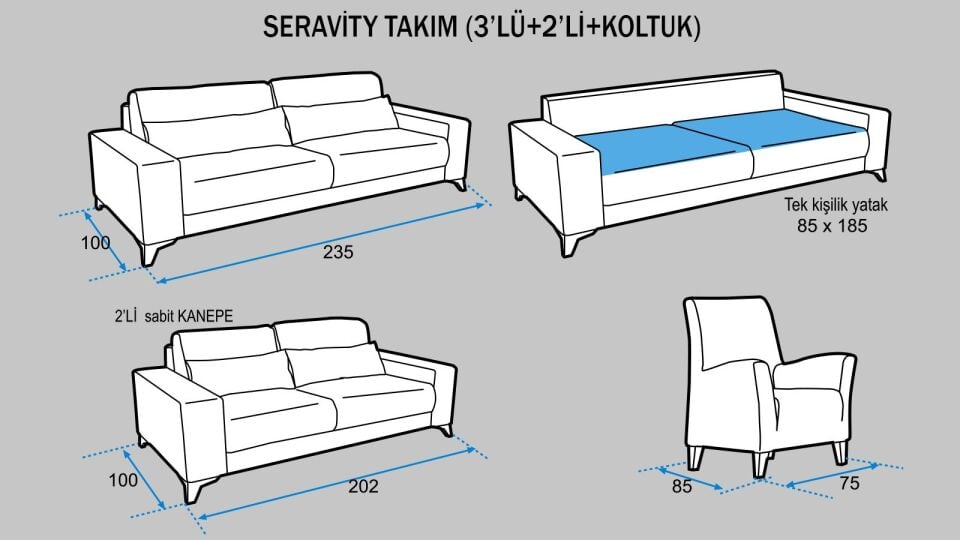 Seravity Koltuk Takımı