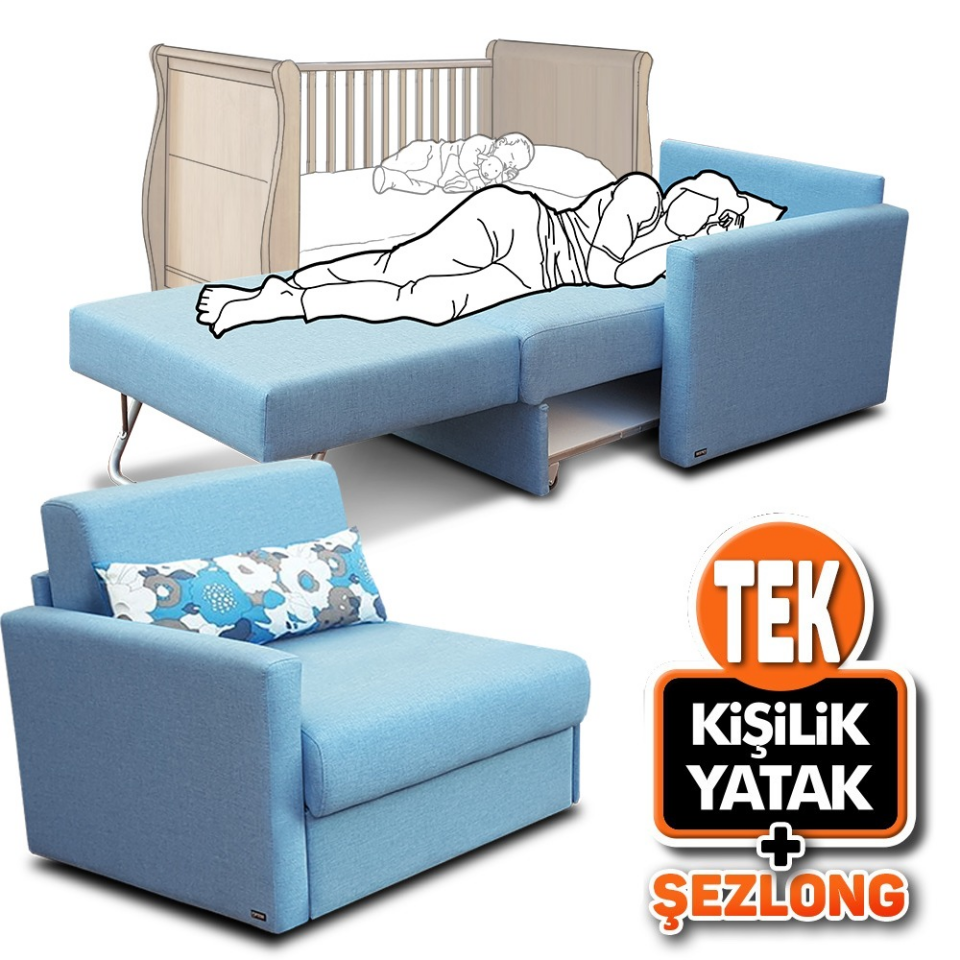 Sernana Tekli Yataklı Anne Koltuğu