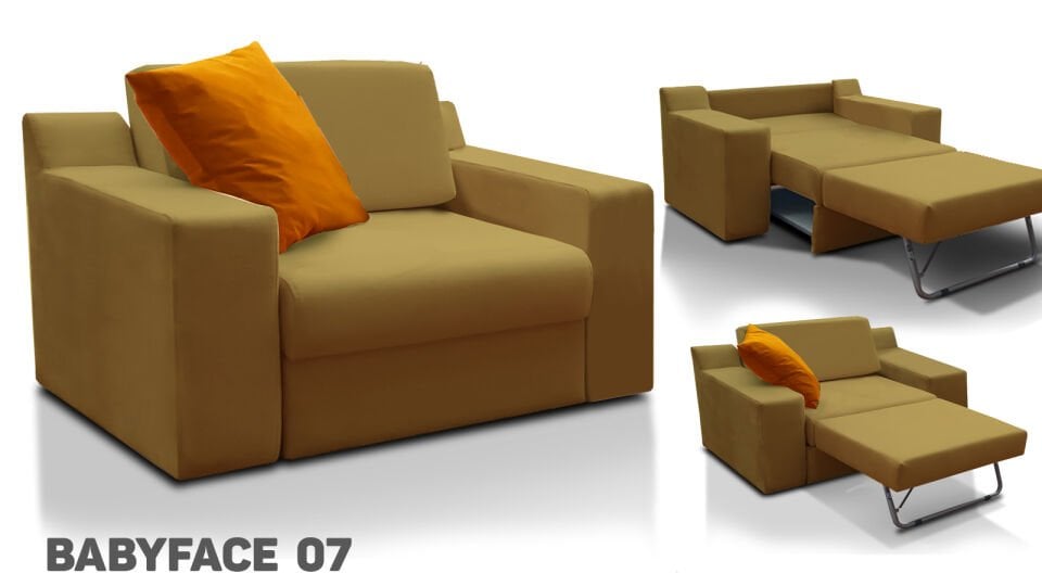 Serora Yataklı Koltuk Kadife BabyFace 07