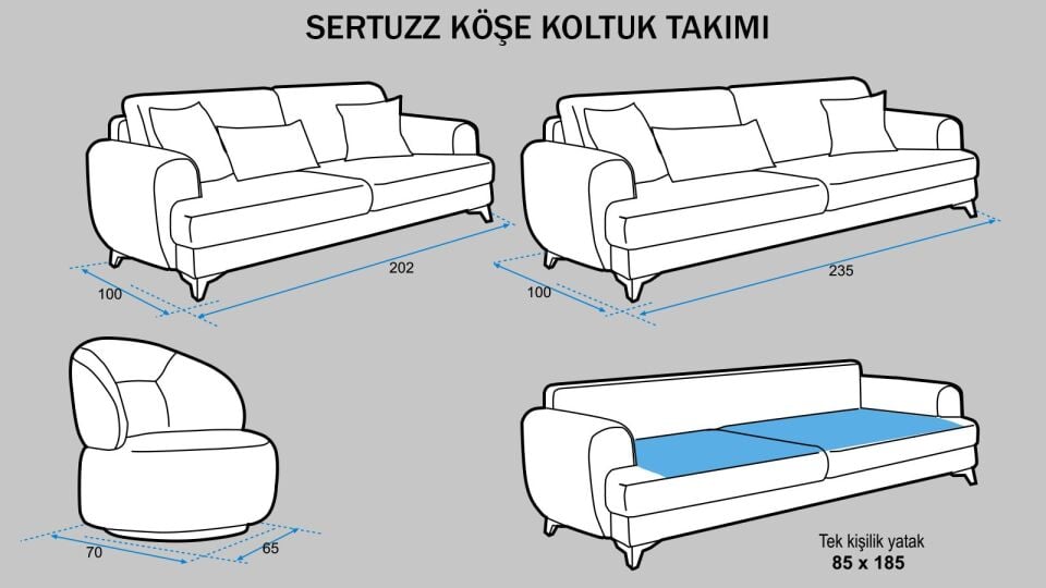 Sertego Koltuk Takımı