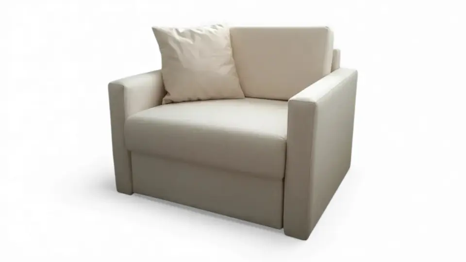 Servol Tekli Yataklı Koltuk Keten Daka 1