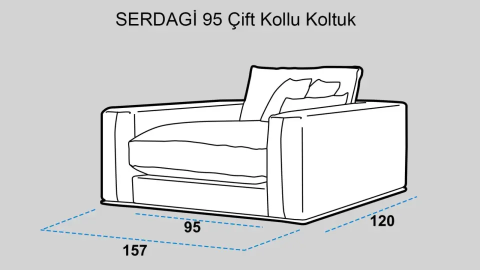 Serdagi 95 Tekli Rahat Koltuk
