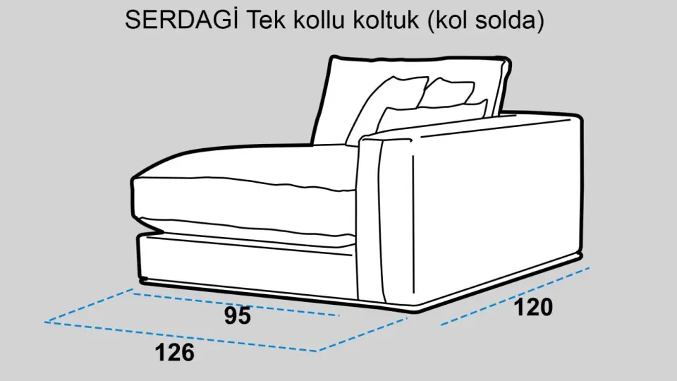 Serdagi 95 Sol Kollu Modül