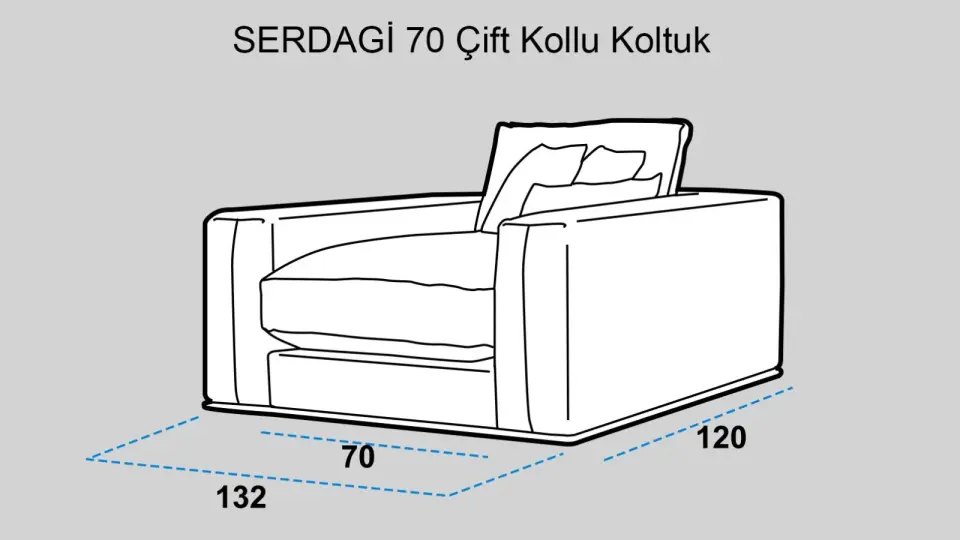 Serdagi 75 Tekli Rahat Koltuk