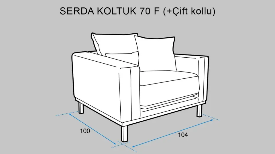 Serda SR Tekli Koltuk 70