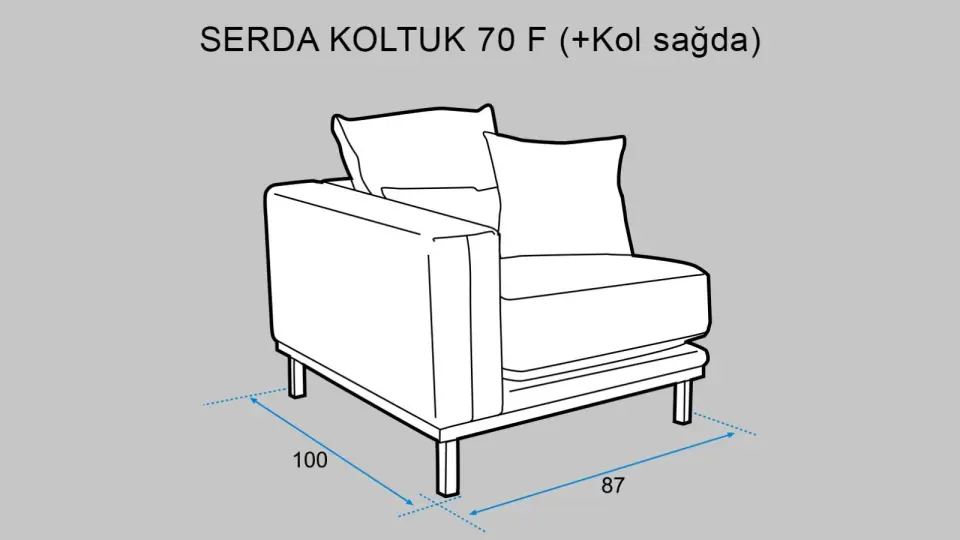 Serda SR 70 Sağ Kollu Modül