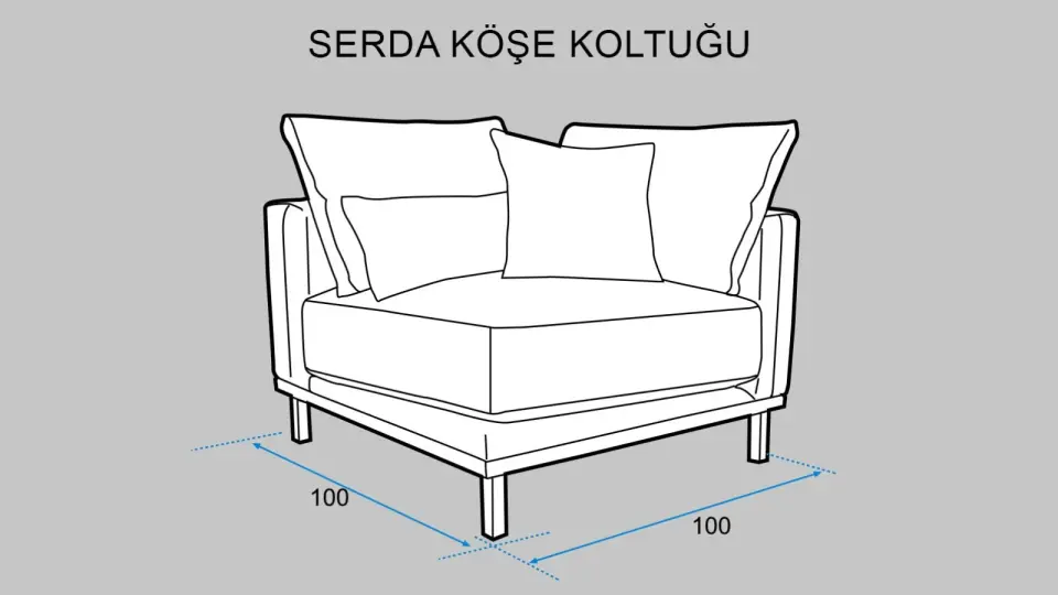 Serda SR Köşe Modül
