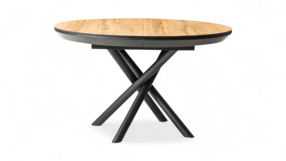 Decean Yuvarlak Masa 130 / 230 cm Meşe