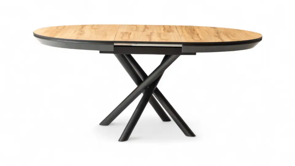 Decean Yuvarlak Masa 130 / 230 cm Meşe