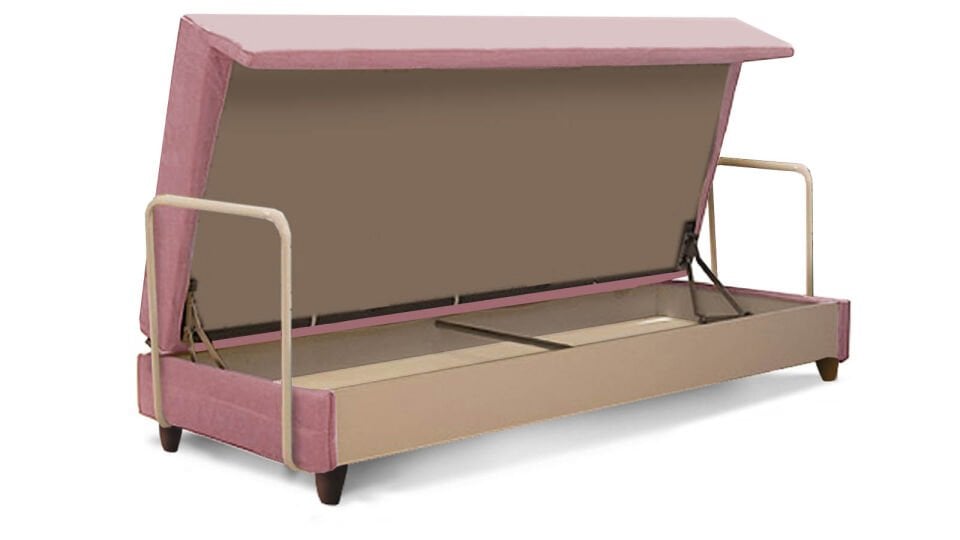 Serbora 3'lü Kılıflı Çift Kollu Sandıklı