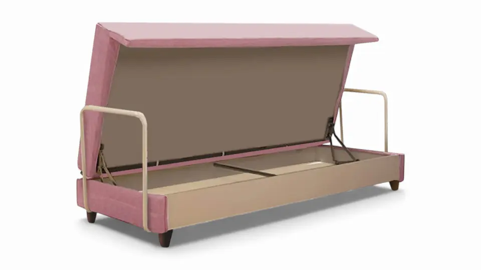 Serbora 3'lü Kılıflı Çift Kollu Sandıklı