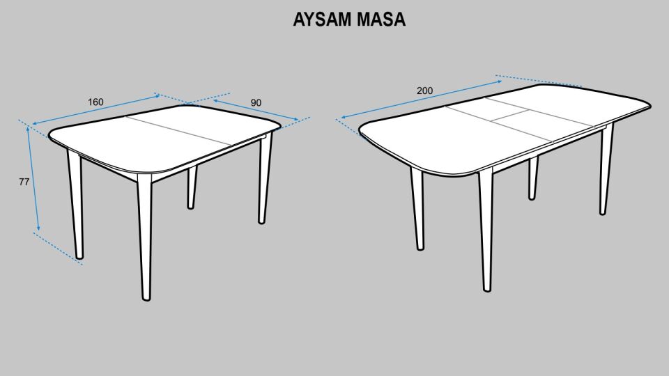 Aysam Masa 90x160