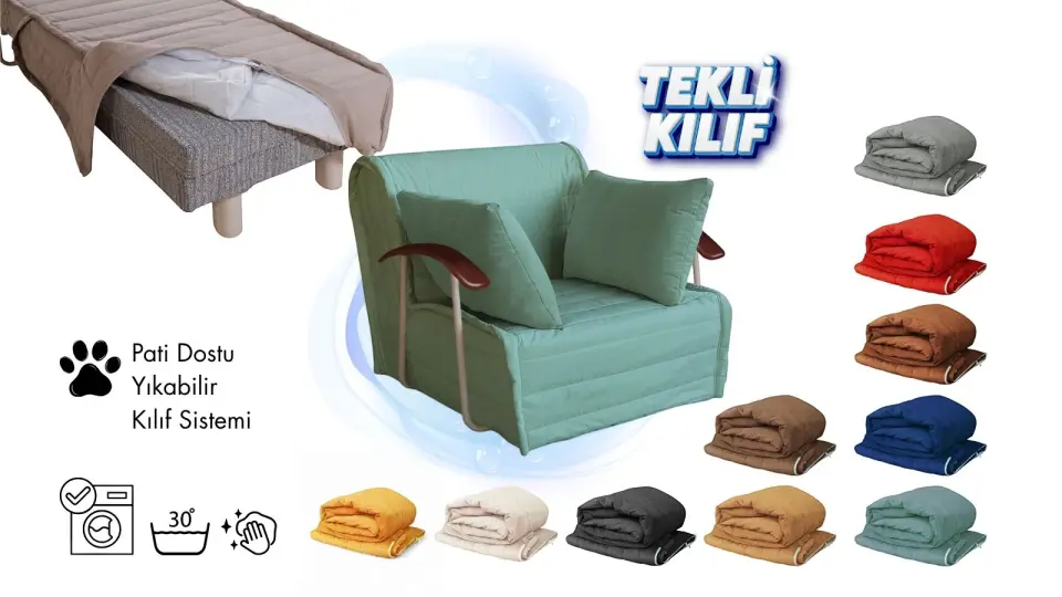 Serdamen Tekli Koltuk KIlıfı Mila 22