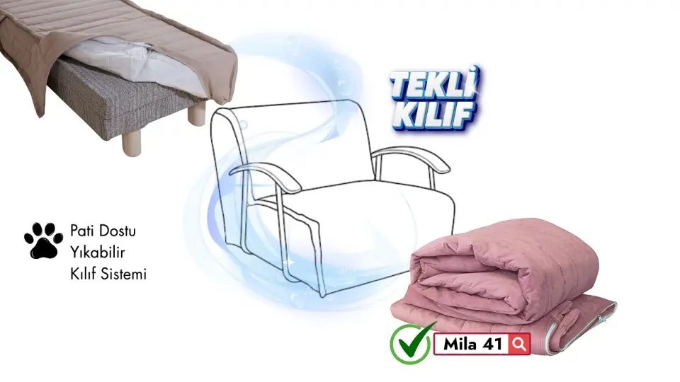 Serdamen Tekli Koltuk KIlıfı Mila 41