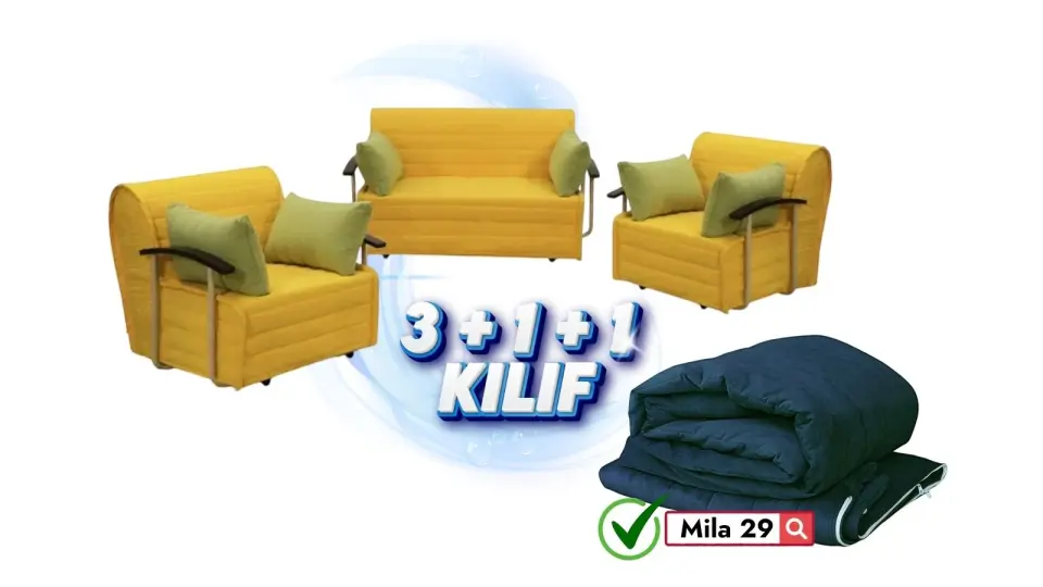 Serdamen 2+1+1  Takim Koltuk Kılıfı Mila 29