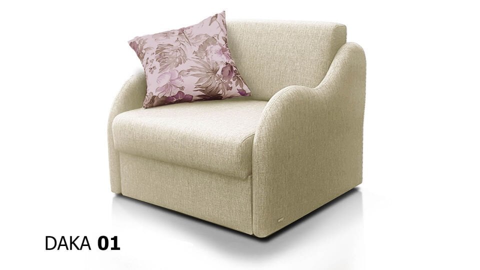 Servidi Tekli Yataklı Koltuk Keten Daka 1