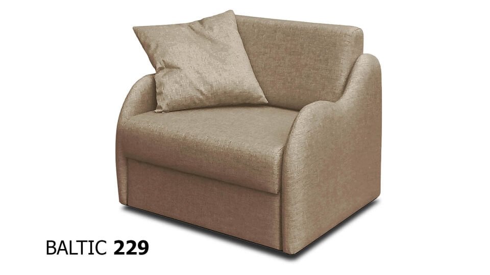 Servidi Tekli Yataklı Koltuk Keten Baltic 229