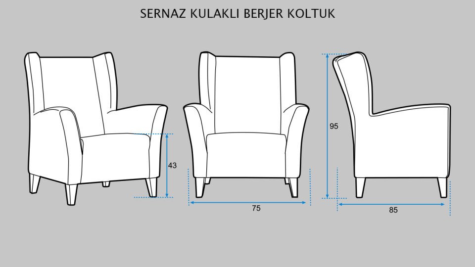 Sernaz Kulaklı Berjer