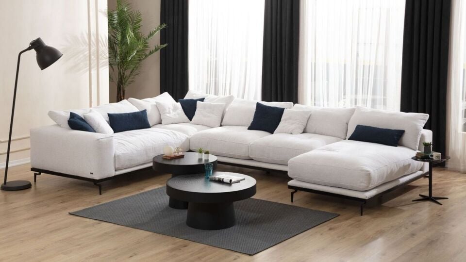 Serlima Modüler U Köşe Koltuk