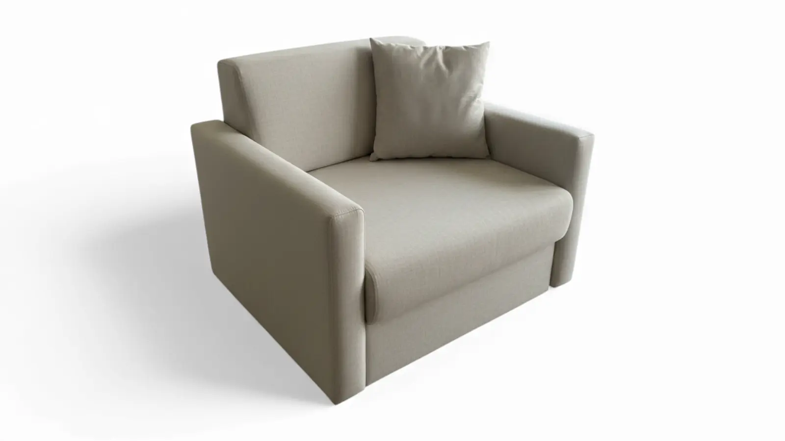 Servol Tekli Yataklı Koltuk Keten Zeta 146