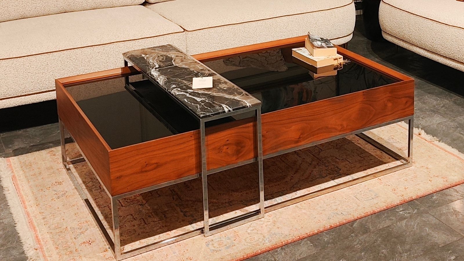 Derown Orta Sehpa American Walnut HPL