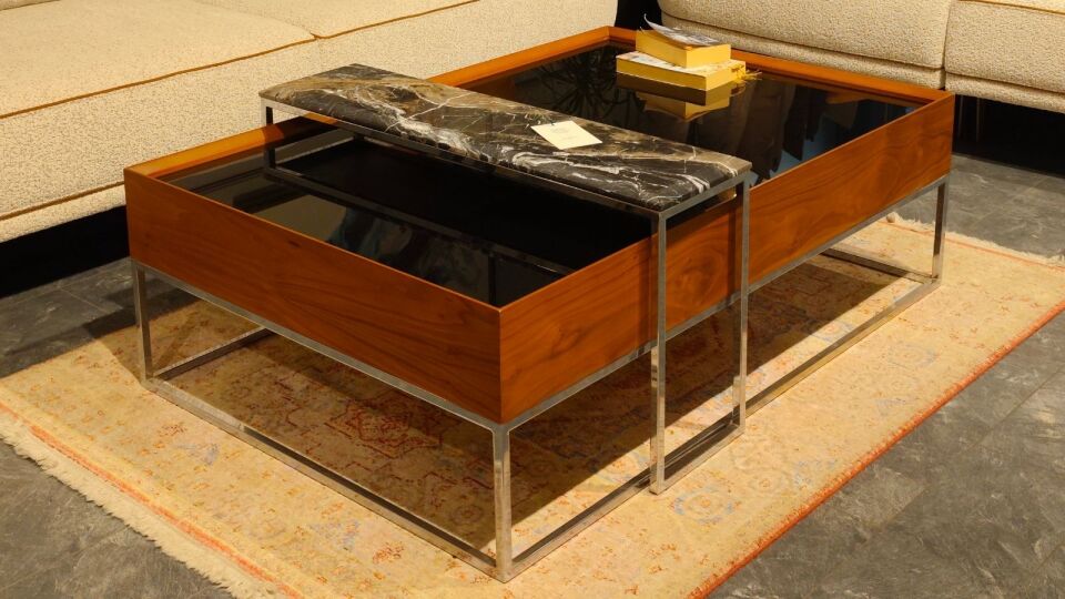 Derown Orta Sehpa American Walnut HPL