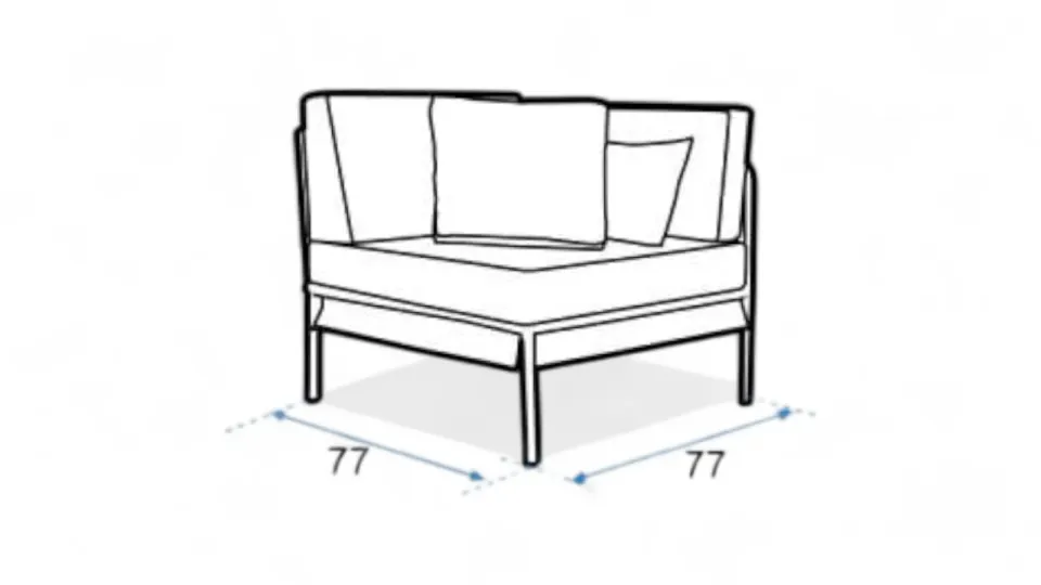 Seropatra Tekli Balkon Mobilyası