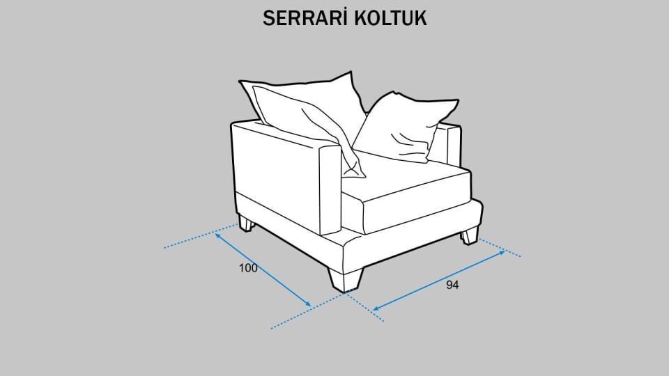 Serrari Tekli Koltuk