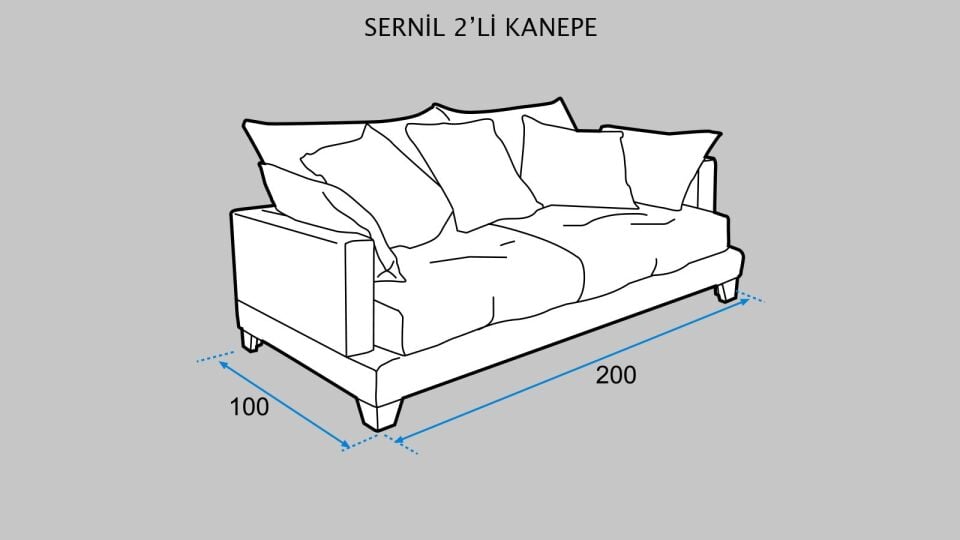 Sernil 2'li Koltuk