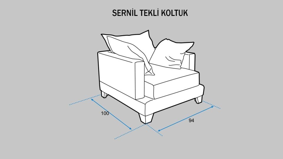 Sernil Tekli Koltuk