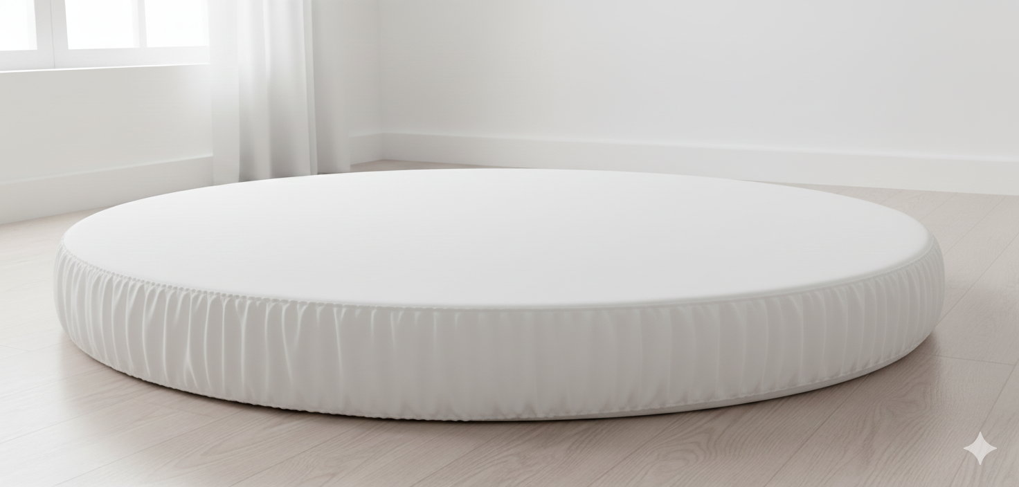 Yuvarlak Yatak Çarşafı