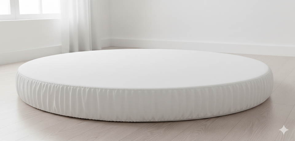 Yuvarlak Yatak Çarşafı