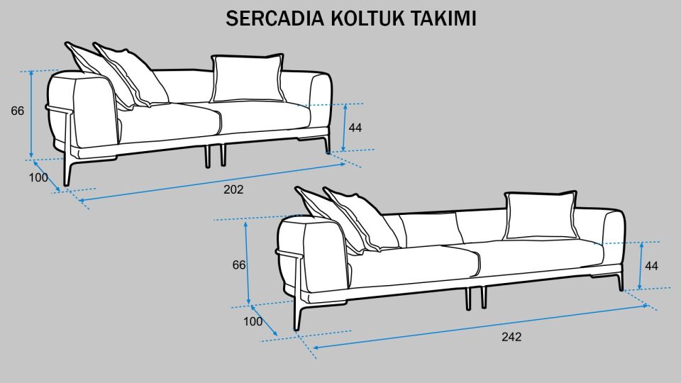 Sercadia Koltuk Takımı
