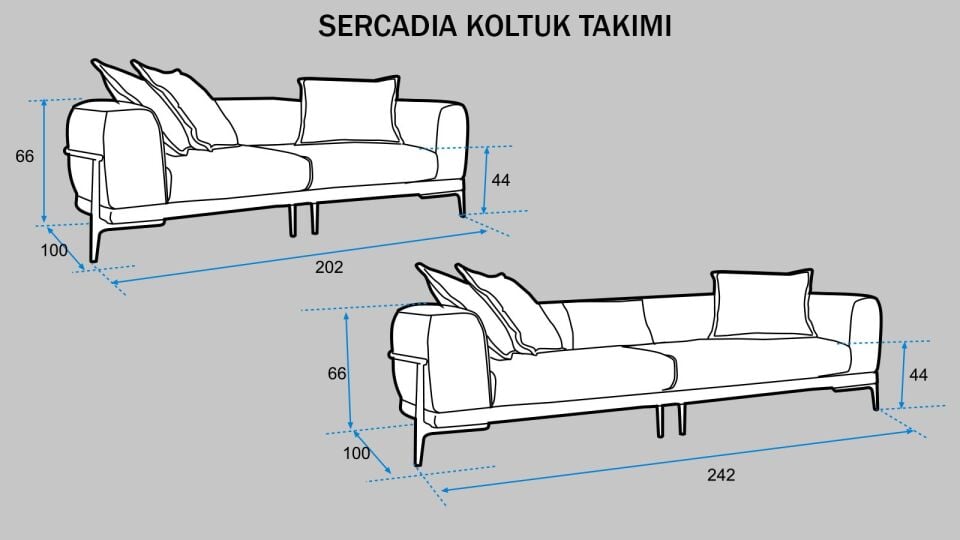 Sercadia Koltuk Takımı