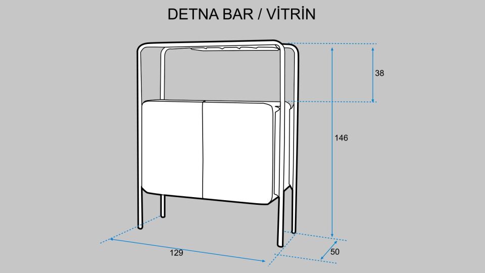 Detna Bar/Vitrin