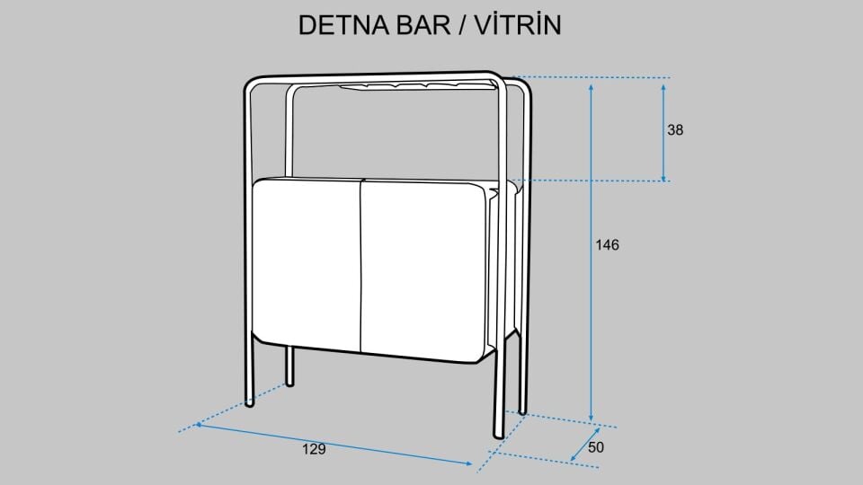 Detna Bar/Vitrin