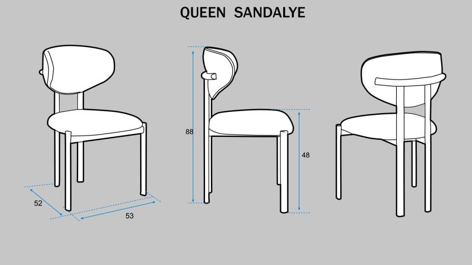 Queen Sandalye