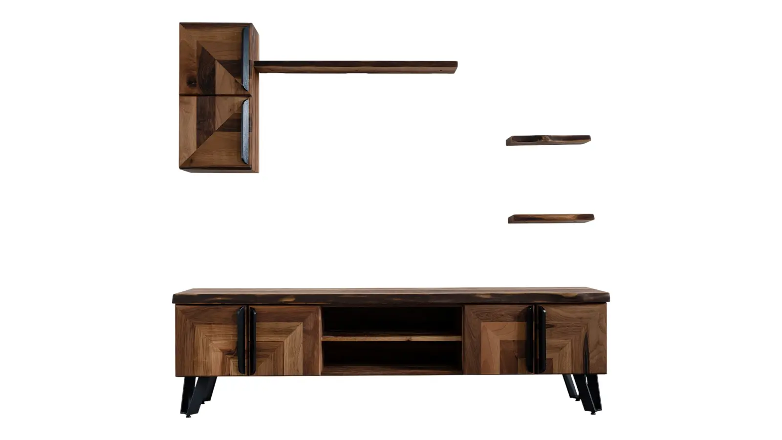 Naturel Ceviz Tv Sehpası