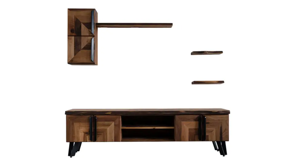 Naturel Ceviz Tv Sehpası