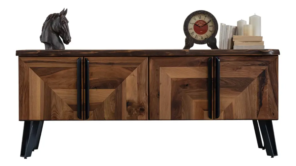 Naturel Ceviz Konsol