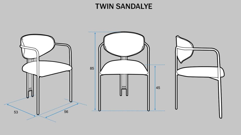 Twin Sandalye