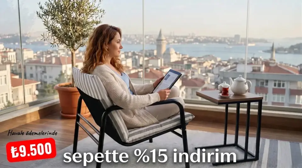 Serdem Tekli Metal Koltuk