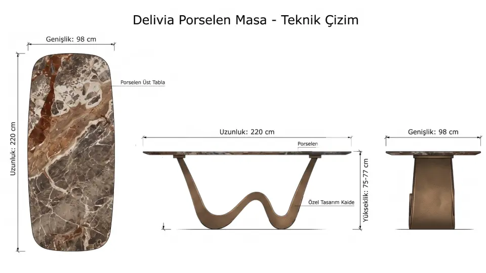 Delivia Porselen Masa
