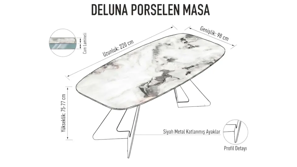 Deluna Porselen Masa